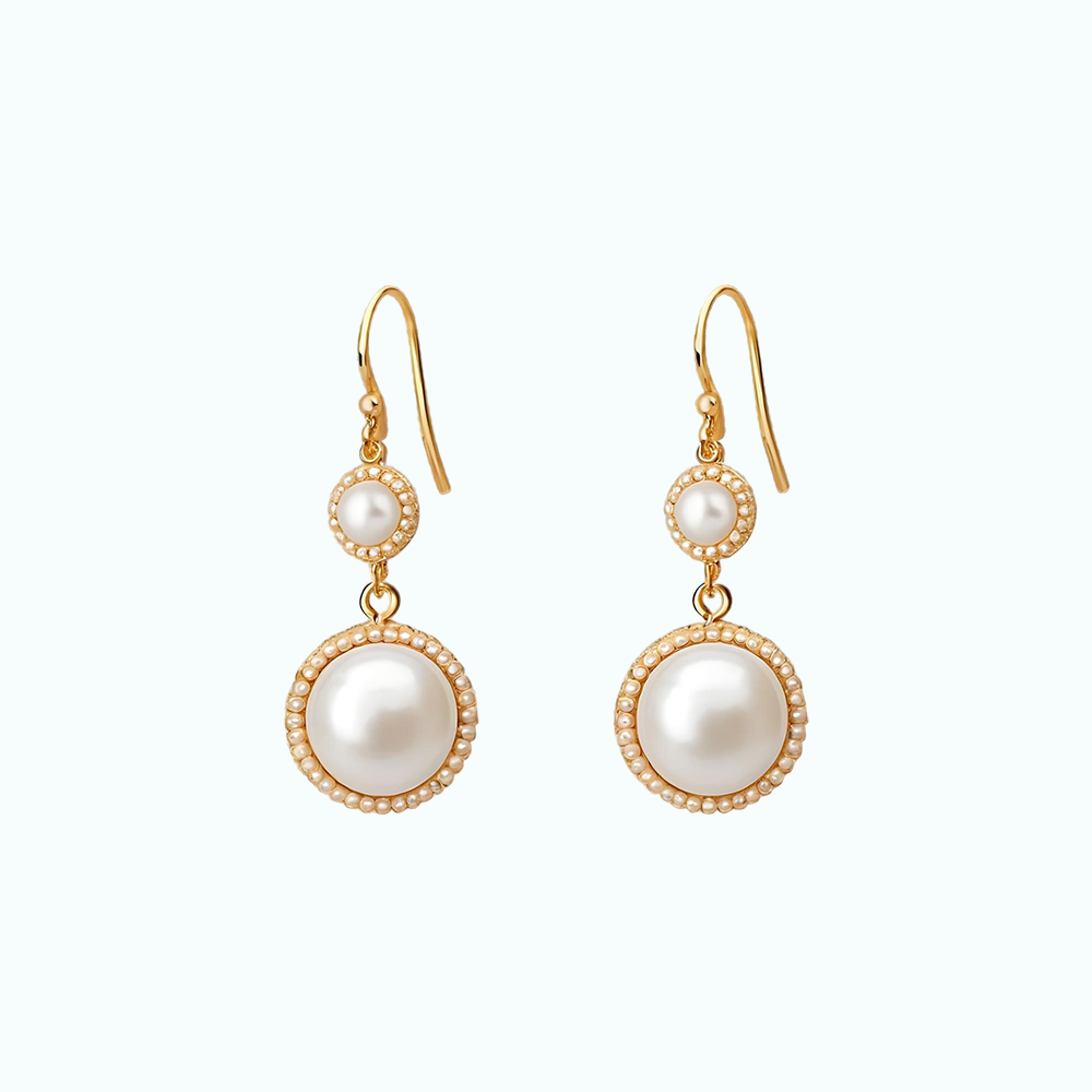 Classic Gold Hoop Stud Earrings – Timeless Elegant Jewelry for Women